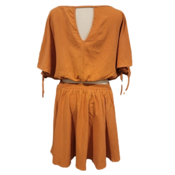 Cropped Top And Flared Skirt Set Size M - Picture 6 of 12